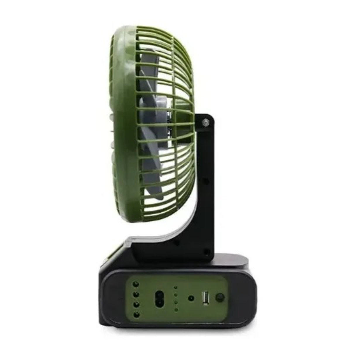 Ventilador solar + 3 bombillos LED